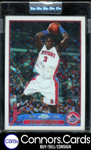 Ben Wallace #30 2003 Topps Chrome card