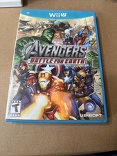 Marvel Avengers Battle For Earth Wii U Video Game Complete Ubisoft Superhero