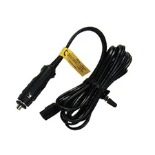 12-Volt DC Power Cord for Portable Travel Use, Black Color, 25121 Model