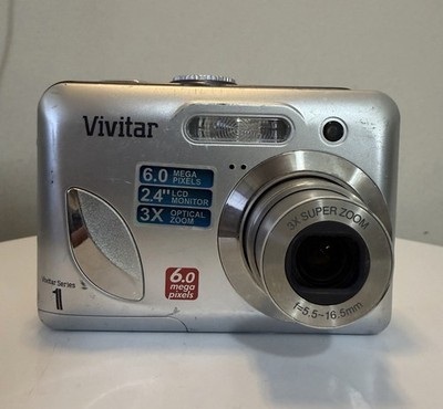 Vivitar Vivicam 6324 Digital Camera 6.0MP. 3x Optical Zoom Battery