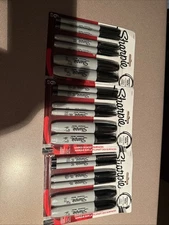 Sharpie Permanent Markers Fine Point Black Ink 6-Count (Pack of 3) – 18 Total