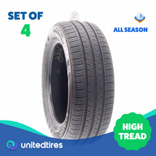 Set Of 4 Used 20555r16 Kumho Solus Ta31 91h - 8.532 Set Of 4 Used 20555r16 Kumho Solus Ta31 91h - 8.532