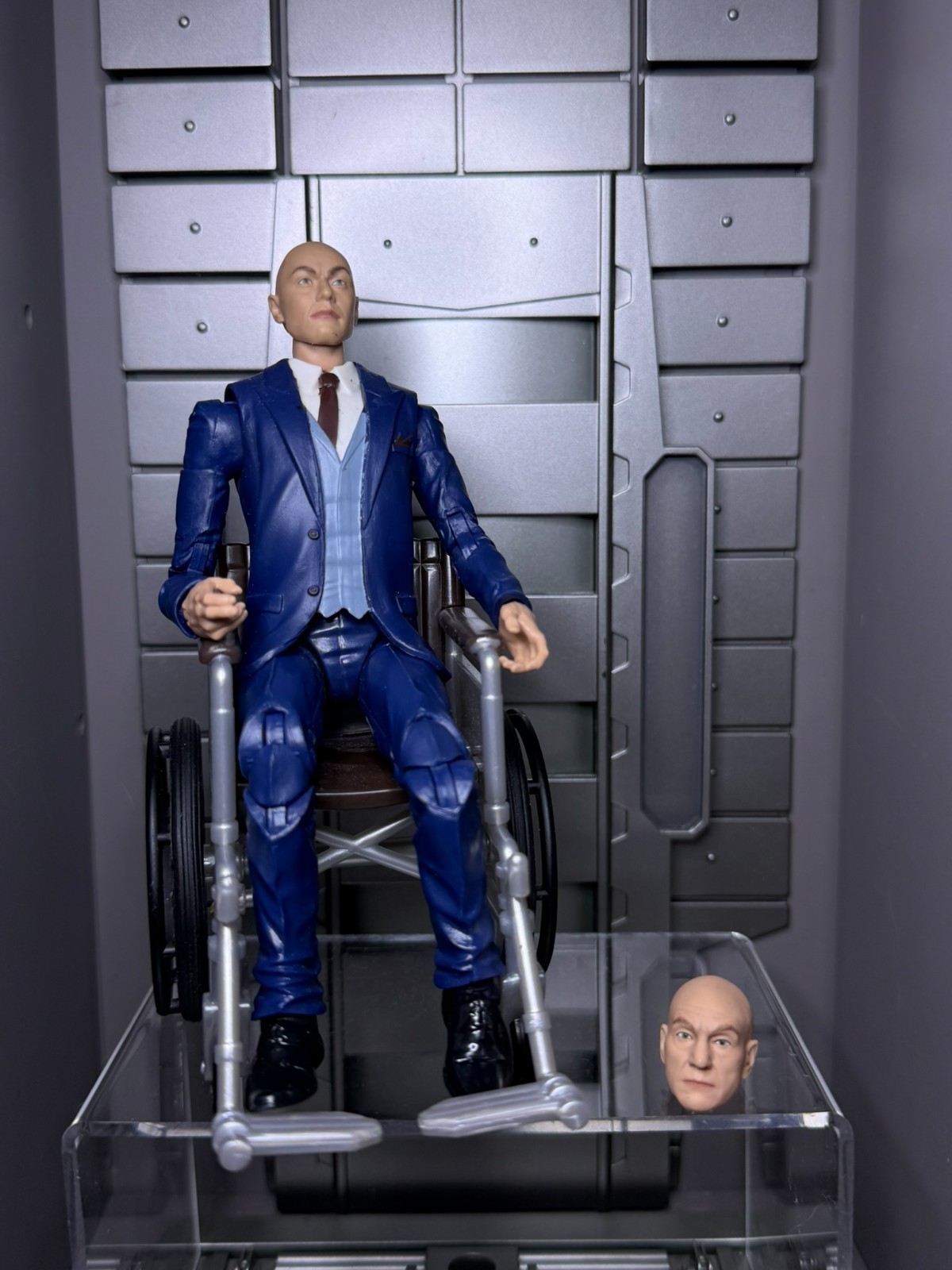 Marvel Legends X-Men Fox Movie 6" Professor X from Magneto 2-pack Missing Hands