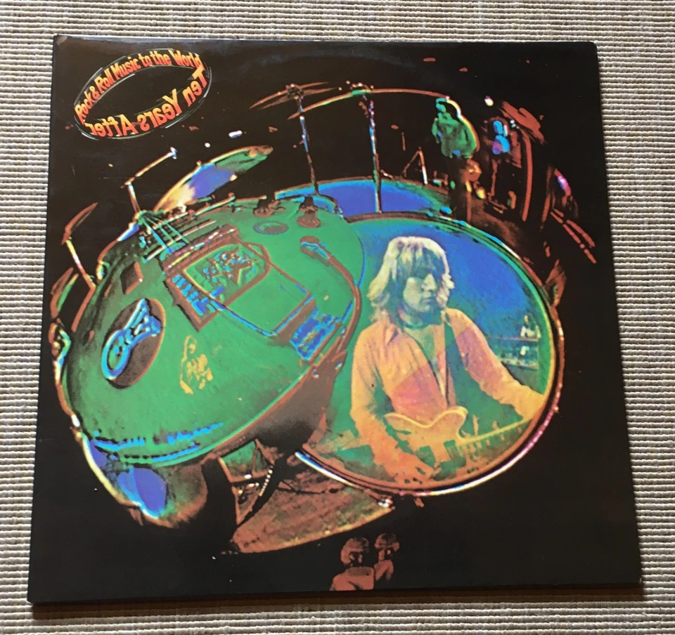 TEN YEARS AFTER ROCK & ROLL MUSIC TO THE WORLD LP 1972 UK CHRYSALIS CHR1009 A1B1 - Image 4 of 4