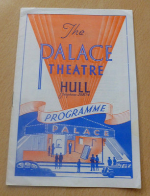 Charlie Cairoli & Paul Hull Palace Theater Varietéprogramm mit 11. März 1957