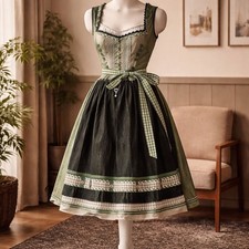 Dirndl im schönen Landhausstil – Größe 40 Sorgfältig Aufbereitet
