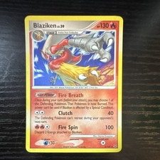 Pokémon TCG Blaziken Platinum 3/127 Reverse Holo Rare Stage 2 130 HP Eng on eBay