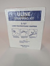 Uline S-107 Polypropylene Strapping Kit 3000' w/ Buckles & Tensioner