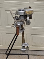 Antique 1937 Champion S1c 2.8hp Single Outboard Boat Motor Complete Spark Antique 1937 Champion S1c 2.8hp Single Outboard Boat Motor Complete Spark