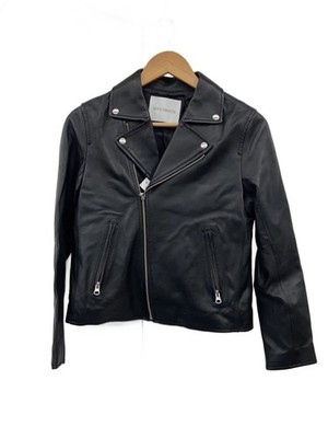 Rive Droite Double Riders Jacket/Free/Sheepskin/Blk/Plain/Rdz1012107A0001 3673