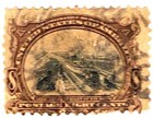 USA 1901 Eight Cent Postage Stamp Used Sc 298 SA-352 — photo 7