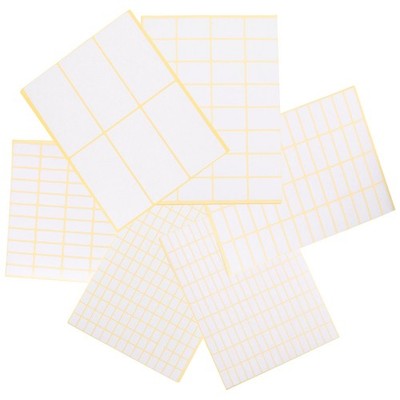 36 Sheets Small Stickers for Labeling Printable Labels Labelling Name ...