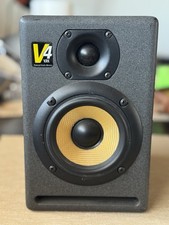 KRK V4 Bi-Amplified Studio Monitor Powered Speaker with Power Cord