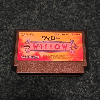 Capcom Willow Nintendo Famicom NTSC-J Japan 1988 Video Game