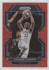 2022 Panini Prizm WNBA Ruby Wave Prizm Yvonne Turner #87 0b3
