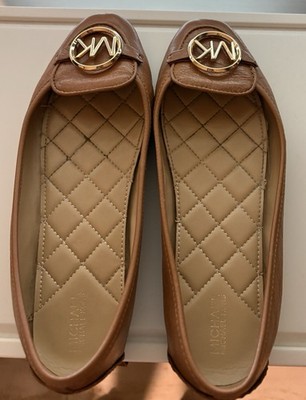 Michael Kors Lillie Women's Leather Moccasin Flats Size 8M