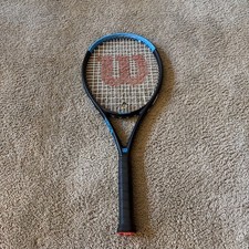 Wilson Ultra Power 103 Tennis Racket 4 3/8 Grip Black Blue Excellent