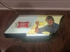 VINTAGE  MILLER HIGH LIFE BEER LIGHT CASH REGISTER LIGHTED BAR SIGN TESTED 1978
