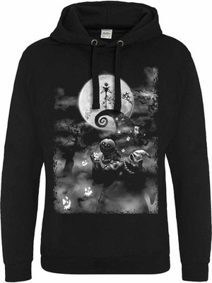 Nightmare Before Christmas - Monster Scene (SuperHeroes Inc. Pullover) Hoodie Bl