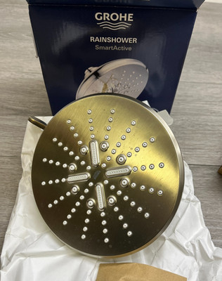GROHE 26789EN0 Rainshower Smart Active Showerhead 1.75 GPM - Brushed Nickel READ