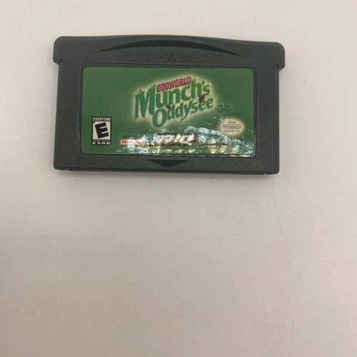 Oddworld Munch's Oddysee GBA Game Boy Advance Cart Only Tested Works