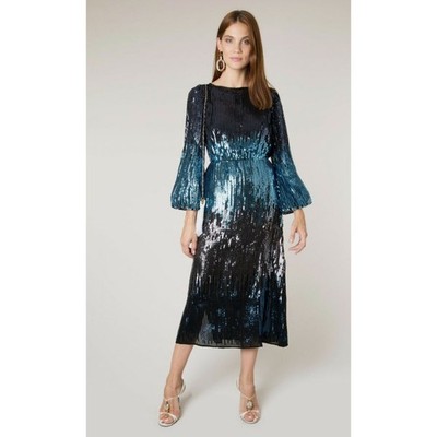 NEW Rixo Coco Sequin Midi Dress size XL