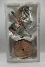 Christmas Carousel Porcelain Musical Figurine