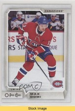 2018-19 Upper Deck O-Pee-Chee Update Max Domi #609 READ vm9