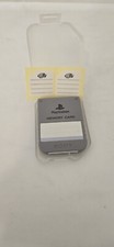 Sony SCPH-1020 Playstation 1 Memory Card Gray w/ Case