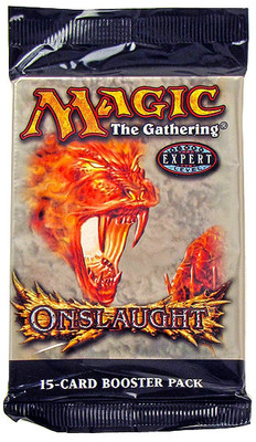 mtg onslaught booster box Discover your true self by crossing the boundary of eternal day into eternal night and rise triumphant as a master of order and chaos Opening an Onslaught Booster Pack