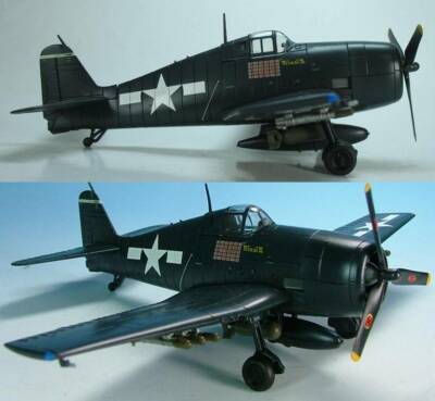 Hobby Master 1/72 HA1101 Grumman F6F Hellcat ''Minsi III'', CAG David McCampbell