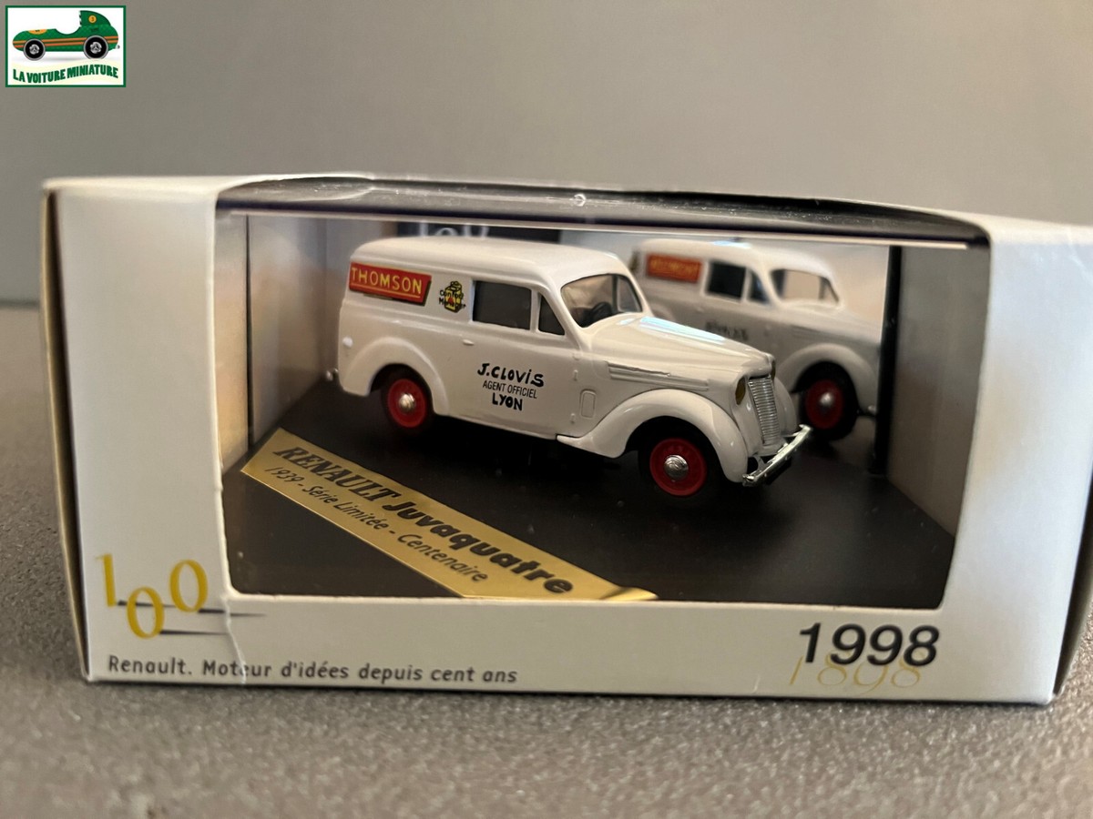 Eligor Renault Juvaquatre 1939 – Collection Limitée Centenaire Thomson Clovis Lyon 1/43