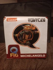 Quantum Mechanix QMx - Teenage Mutant Ninja Turtles TMNT - Michelangelo Q-Fig