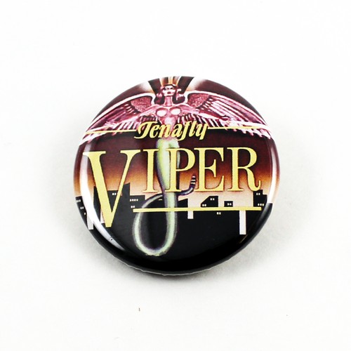Tenafly Viper Logo | Street Trash 1 1/4 Inch button Horror Splatter Flick - Picture 2 of 3