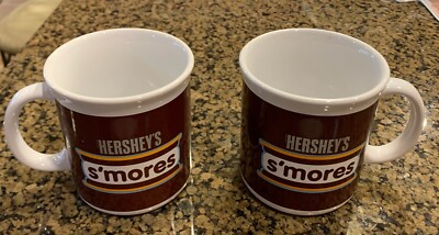 2 For $25 - Hershey's S'mores Galerie Mugs | Excellent Condition, Cheap Price