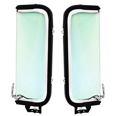 1956 Ford Pickup Truck Vent Window Assembly Tint Glass Pair Right+Left Side
