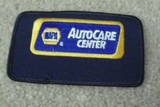 Vintage Embroidered Uniform Patch NAPA Auto Car Center