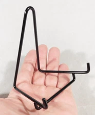 Easel Display Stand Medium Size Black Metal