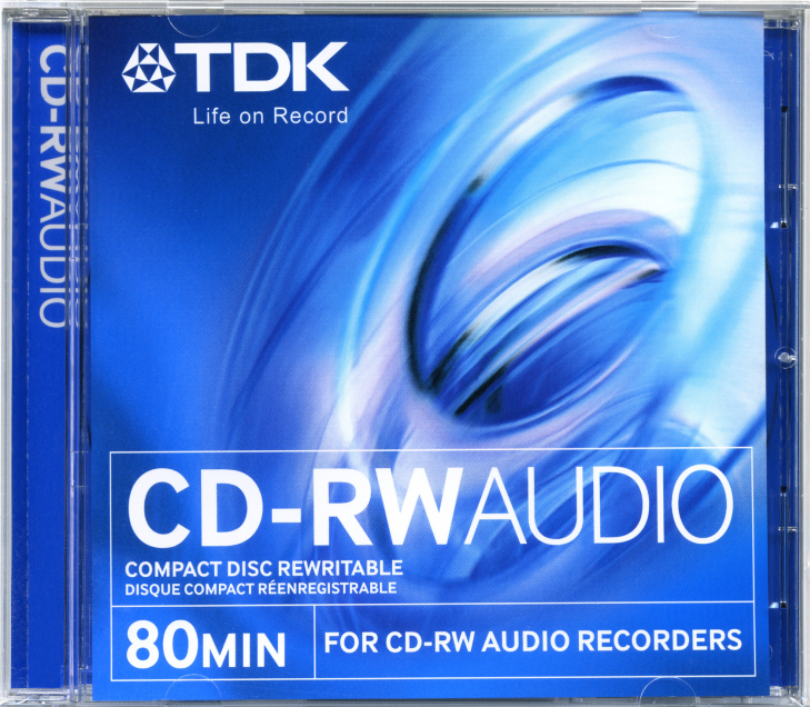 TDK CD-RW AUDIO 1 psc for stationary audio recorders MULTIPLE