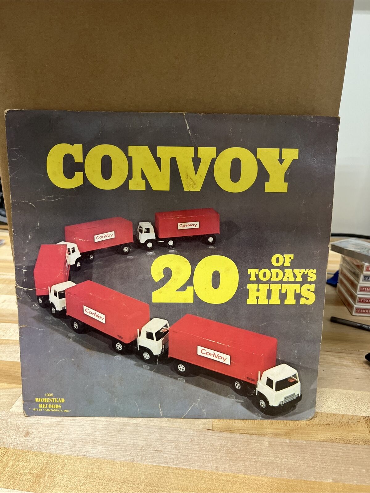 CONVOY "VARIOUS ARTISTS" (1975). KISS, ELO AND MORE!!! Homestead HR 1005