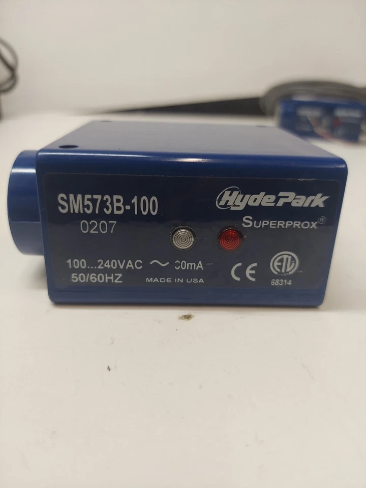 Hydepark SM573B-100 Superprox Ultrasonic Proximity Sensor SM573B100 LOOKS UNUSED - Image 2 of 4