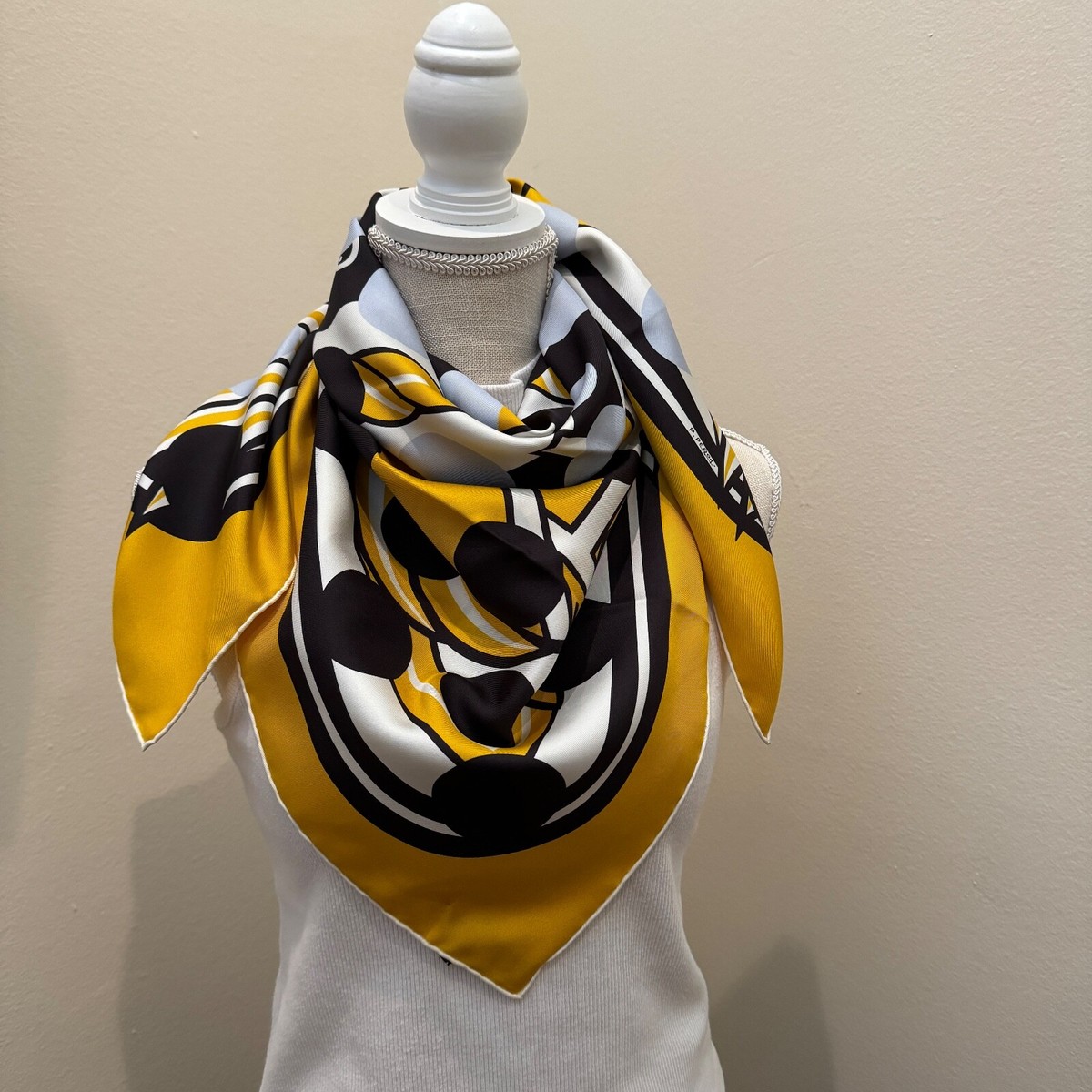 Hermes Silk Scarf 90cm,COMME DES GARCONS X -Quadrige a Hermes Silk Scarf 90cm,COMME DES GARCONS X -Quadrige a