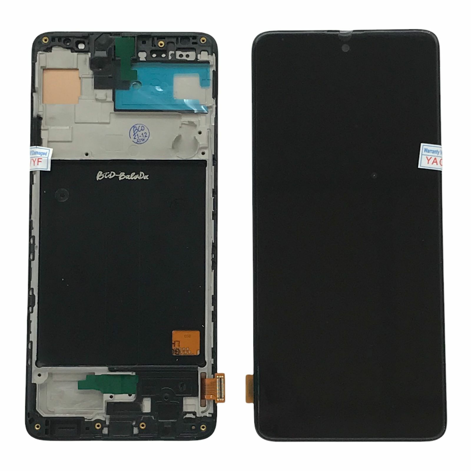Pantalla TFT Completa LCD +Táctil Con Marco Para Samsung Galaxy A51 NO HUELLA