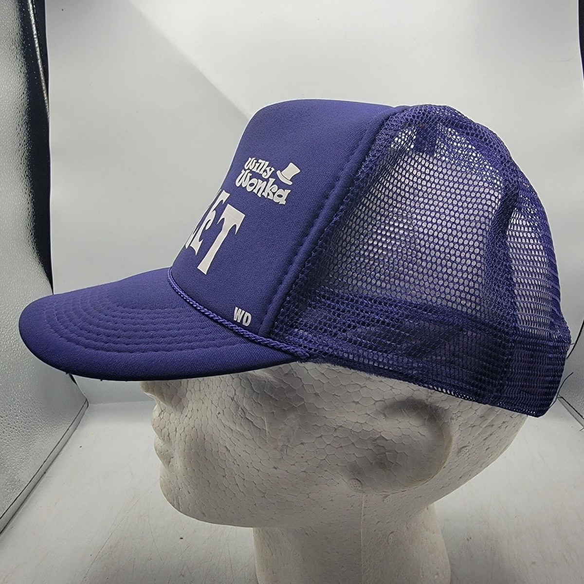 Willy Wonka Violet Adults Purple Trucker Hat Casual Outdoors  display picture 2