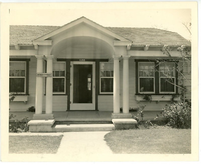 Vintage 8x10 Photo Paramount Film Studios  Building Home  Movie Shoot Location