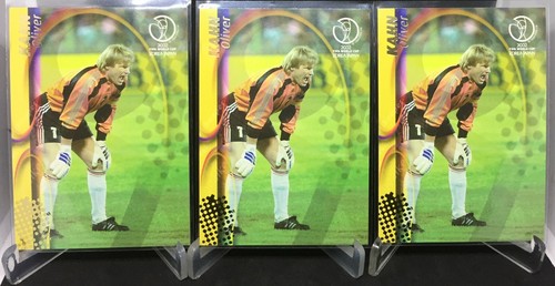 Oliver Kahn (3) 2002 Panini FIFA WM Korea & Japan FUSSBALL #50 Deutschland