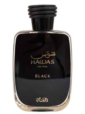 2024-HAWAS BLACK BY RASASI-MEN-EDP-SPRAY-3.4 OZ-100 ML-AUTHENTIC