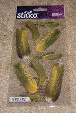 EK Success Sticko Flat  Sticker ~ Pickles