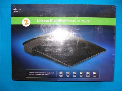 Linksys E1200 300 Mbps 4-Port 10/100 Wireless N Router / Brand NEW in