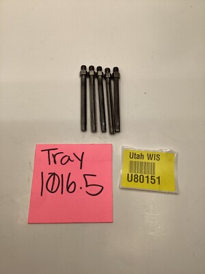 (QTY 5) I.T.I. Piloted Reamer Straight Flute Threaded Shank  T302M19-34, 250-23